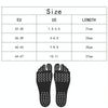 Invisible Anti-slip Summer Beach Sandals Insole Size: L, Length: 25 cm(Black)