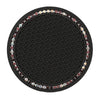 Car Universal Diamond Honeycomb Water Coaster Car Anti-Slip Mat(Black Purple Diamond)