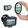 PULUZ for GoPro HERO12 Black /11 Black /10 Black /9 Black Thin Housing Shell CNC Aluminum Alloy Protective Cage with Insurance Frame & 52mm UV Lens(Black)