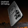 For Samsung Galaxy S25 Ultra 5G Rotating Holder Frosted Metal Phone Case(Titanium)