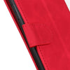 For Alcatel 3X 2020 KHAZNEH Retro Texture PU + TPU Horizontal Flip Leather Case with Holder & Card Slots & Wallet(Red)