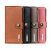 For Galaxy A51 5G Cowhide Texture PU + TPU Horizontal Flip Leather Case with Holder & Card Slots & Wallet(Brown)