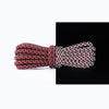 Reflective Shoe laces Round Sneakers ShoeLaces Kids Adult Outdoor Sports Shoelaces, Length:140cm(Dark Red)