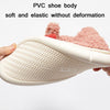 Winter Indoor Thick-Soled Rabbit Ear Bowknot Warm Cotton Slippers, Size: 36-37(Pink)