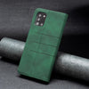 For Samsung Galaxy A31 Magnetic Splicing Leather Phone Case(Green)