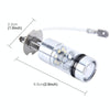 H3 100W 850 LM 7000K 20 SMD-2828-LEDs Car Fog Lights, DC 12-24V(Cool White)