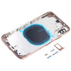 iPhone XS Back Cover Gold - Camera Lens & SIM Tray