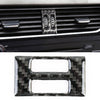 Car Carbon Fiber Air Conditioning Switch Decorative Sticker for Audi A4L / A5 / Q5 2009-2016