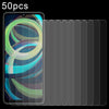 For Xiaomi Redmi A3 / Poco C61 50pcs 0.26mm 9H 2.5D Tempered Glass Film