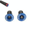 1pair MEROCA Mountain Bike Expansion Lock Bar Plug Road Bike Bicycle Bar Plug End Cover, Color: Blue