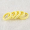 20pcs / Pack Girls Kids Rubber Bands Ponytail Holder Elastic Hair Bands(Yellow)