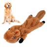 Large Squirrel Dog Toy - Durable Plush Squeaky Toy for Medium/Large Breeds