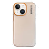 For iPhone 13 mini Soft Sandy Skin Feel Translucent PC Phone Case(Desert Gold)