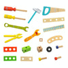 Wooden Simulation DIY Children Cartoon Toolbox Toys Play House Early Education Toys