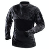 Wearable Long-sleeved Frog Field Suit for Men, Size:XXXL(Black Python)