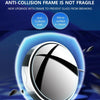 1pair Reversing Mirror Small Round Mirror HD Large View Suction Cup Blind Spot Mirror(Black)