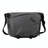 WEPOWER Men Shoulder Bag Waterproof Multifunctional Large Capacity Crossbody Bag(Grey)