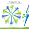12 PCS Adjustable Valve Automatic Watering Device Water Seepage Device, Random Color Delivery