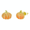 Oil Drop Gold Plated 925 Silver Earrings, Style: SCE1246 Pumpkin