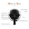 Godox TL-5 5 in 1 E27 Socket Tricolor Bulb Light Lamp Head Mount(AU Plug)