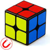 Moyu Mr. M Series Magnetic Cube Twisty Puzzle Toy Two Layers Cube Puzzle Toys (Black)