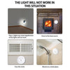 USB Charging Light & Human Body Sensing Control Smile Magnetic Night Light(Warm white light)