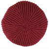 Unisex Autumn and Winter College Wind Crown Knit Hat, Hat Size:One Size(Dark Gray)