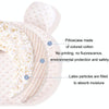 0-1 Year Old Baby Pillow Anti-Head Deflection Shaped Children Pillow, Style: Bear Latex Filling