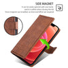 For Samsung Galaxy S25 Ultra 5G Skin Feel Crocodile Magnetic Clasp Leather Phone Case(Brown)