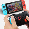 NS009 6-Axis Vibration Burst Wireless Bluetooth Gamepad For Switch Pro(Orange Blue)