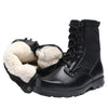 07-005 Winter Outdoor Sports Mountaineering Non-slip Warm Boots, Spec: Leather Wool(39)
