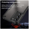 For Samsung Galaxy S23 5G Armor Glaze PC Hybrid TPU Phone Case(Black)