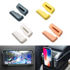 5 Pairs Car Mobile Phone Bracket Dashboard Navigation Paste Adjustable Bracket(Pink)