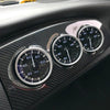 60mm Universal 3 Triple Auto Car Dash Gauge Meter Pod Mount Holder Dashboard 3 Hole Cup Vehicle Performance Meter Instrument Accessories