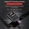 K6 Bluetooth 5.0 Receiver Transmitter 2 In 1 Adapter Computer Speaker Car FM (Black)