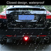 DC12V 1W Car Triangle Highlight Brake Lights Reversing Light with 20LEDs SMD-3528 (Black)