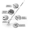 6 In 1 Automatic Water Spray Electric Spin Scrubber 53 Inch Cordless Rechargeable Cleaning Brush