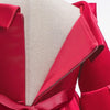 Girls European Style Embroidered Dress Prom Dress, Size:130cm(Red)