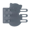 Cat Scratcher & Massage Brush (Grey) - Table Leg Mount