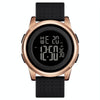 SKMEI 1502 Multifunctional Men 30M Waterproof Luminous Sports Digital Wrist Watch(Rose Gold)