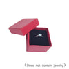 3 PCS Exquisite Silver Jewelry Packaging Gift Box,Random Color Delivery (5x5cm Square Box)