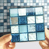 20 PCS / Set Kitchen Stove Oil-Proof Sticker Ceramic Tile Decoration Self-Adhesive Wall Sticker, Specification: Crystal Film(MSK007)