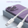 TOTU CB-1-PD 27W USB-C/Type-C to 8 Pin Data Cable, Length: 1m(White)