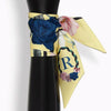Letter Tarot Small Scarf for Women, Width: 6.2cm, Letter:R