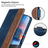 For Xiaomi Redmi Note 9T 5G Stitching Side-Magnetic RFID Leather Phone Case(Royal Blue)
