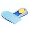 Half-Size Inner Heightening Pads Soft And Comfortable Invisible Shock Absorption Increased Insoles, Size: 1.5cm(Blue)