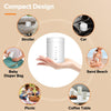 Baby Bottle Warmer 10000mAh USB Rechargeable Heater With 5 Adapter(English)