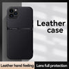 For iPhone 11 Pro Max Litchi Leather Magnetic Full Coverage Shockproof Phone Case(Green)