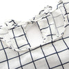 Girl Dress Children Dress Girls Long Sleeve Plaid Dress Soft Cotton Summer Princess Dresses Baby Girls Clothes, Size:120cm(White Square)