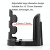 2 PCS SMCP-380 General Riding Cup Rack Motorcycle Bicycle Cup Holder(Rearview Mirror Installation)